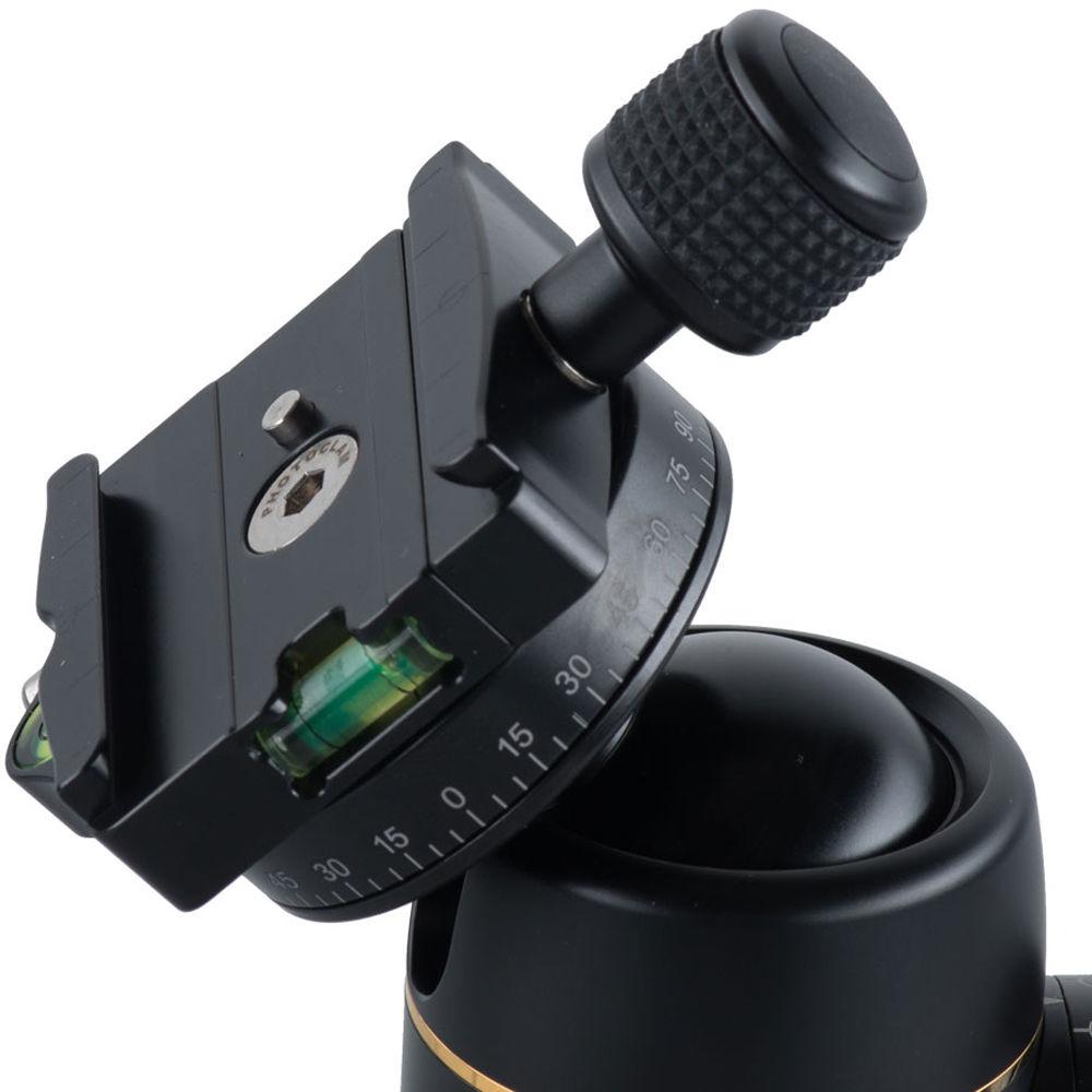 Photo Clam Pro Gold 4 Ball Head with Screw Knob Clamp, Photo, Clam, Pro, Gold, 4, Ball, Head, with, Screw, Knob, Clamp