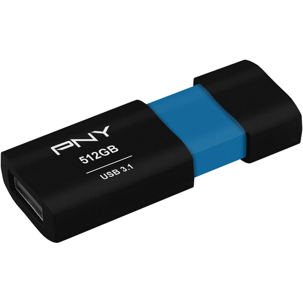 PNY Technologies 512GB Elite-X Fit USB 3.1 Flash Drive