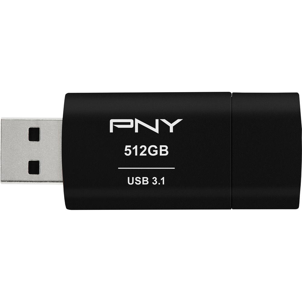 PNY Technologies 512GB Elite-X Fit USB 3.1 Flash Drive