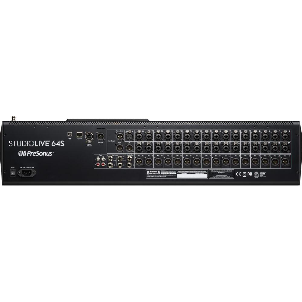 PreSonus StudioLive 64S Series III S 76-Channel Digital Mixing Console Recorder Interface