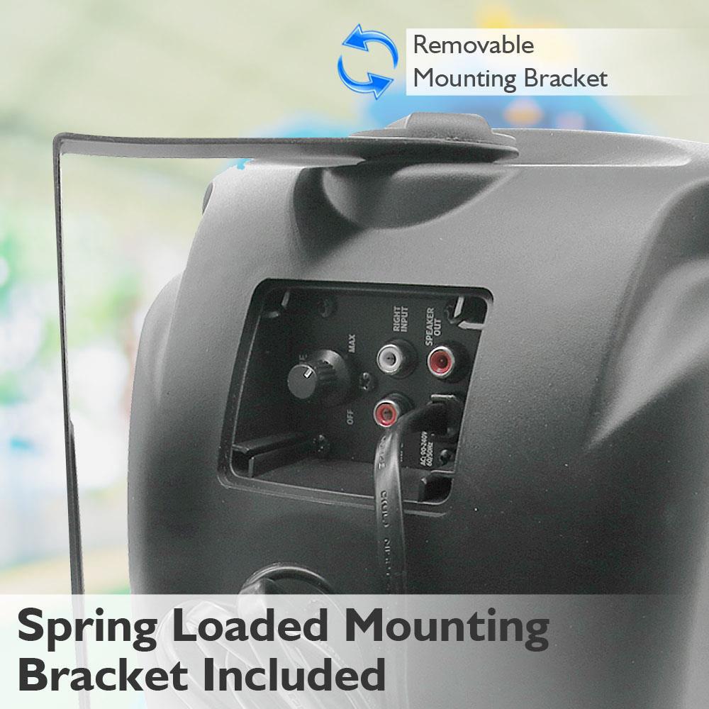 Pyle Pro 6.5" 800W Indoor Outdoor Bluetooth Speakers