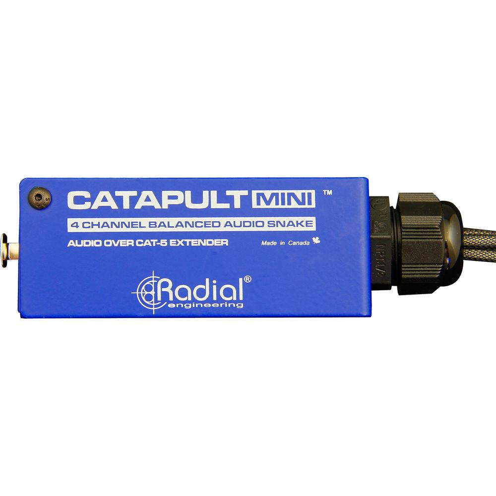 Radial Engineering Catapult Mini RX 4-Channel Cat 5 Audio Snake