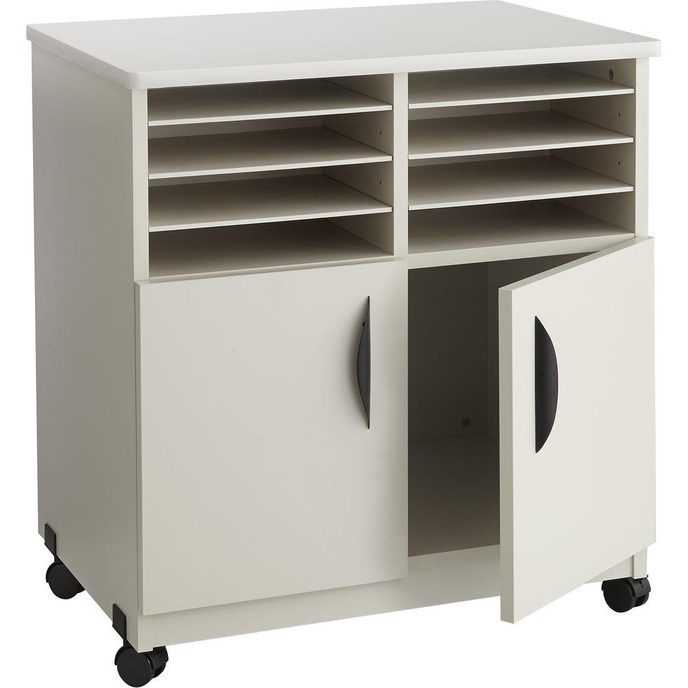 Safco Mobile Machine Stand With Sorter