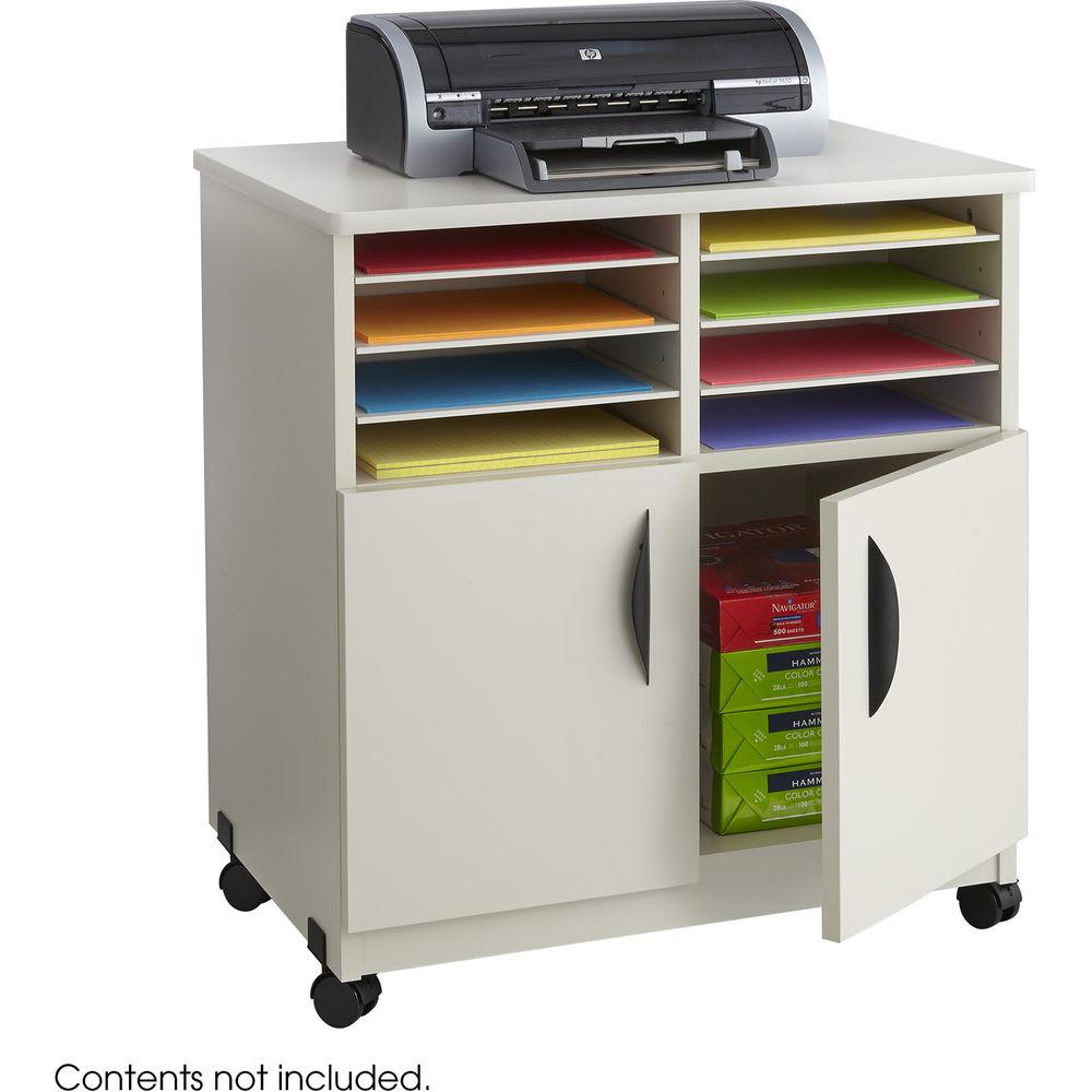 Safco Mobile Machine Stand With Sorter