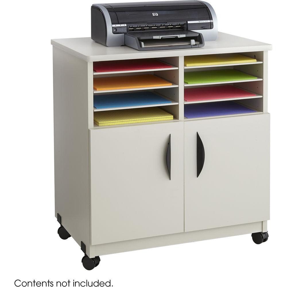 Safco Mobile Machine Stand With Sorter