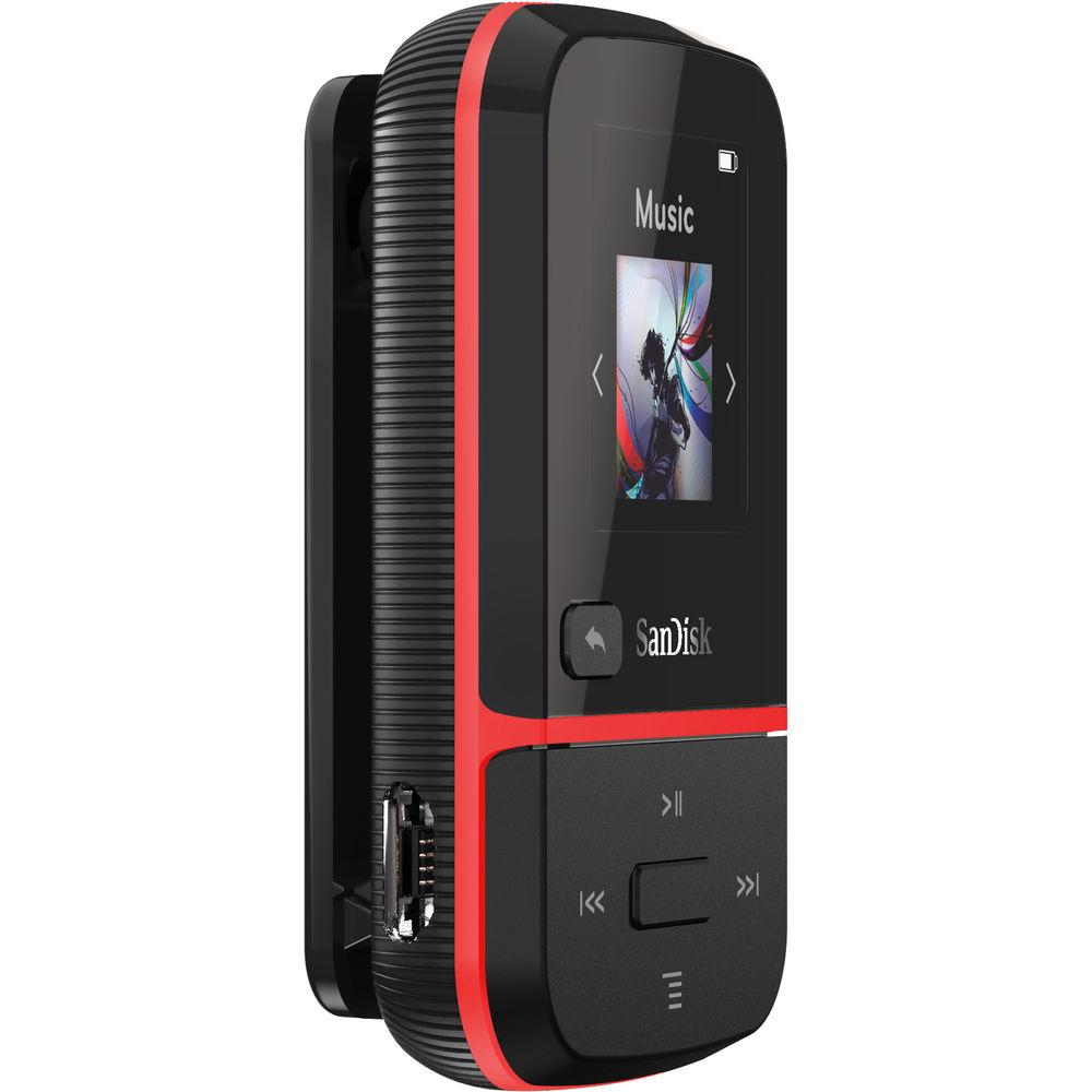 SanDisk 16GB Clip Sport Go Wearable MP3 Player