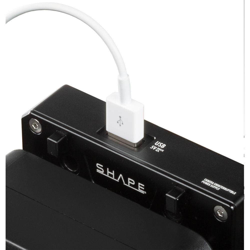SHAPE D-Box Camera Power & Charger Kit with 98Wh Battery for Blackmagic URSA Mini Mini Pro