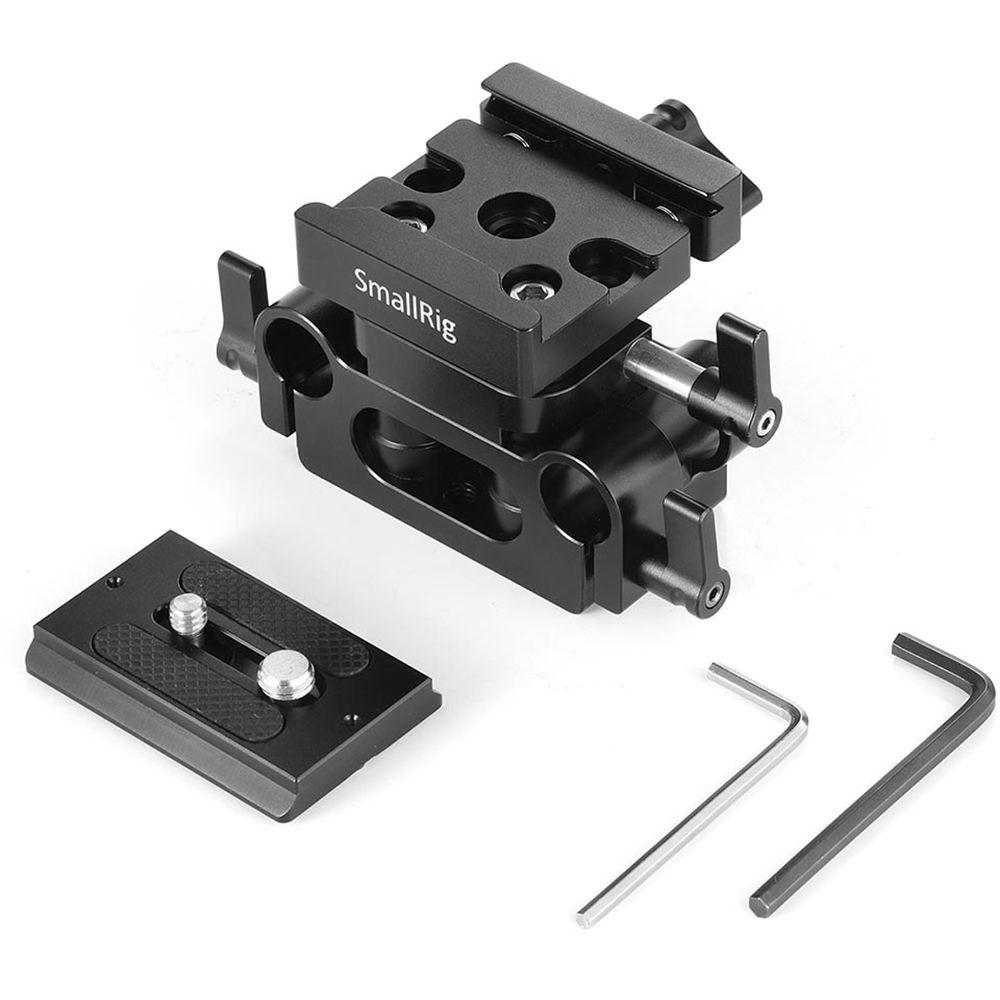 SmallRig Universal Baseplate with 15mm LWS Rod Clamp