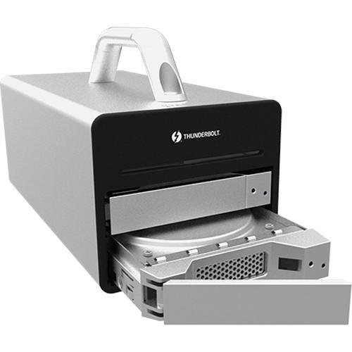 STARDOM 2-Bay Dr2-Tb3 Thunderbolt 3 Enclosure -Silver