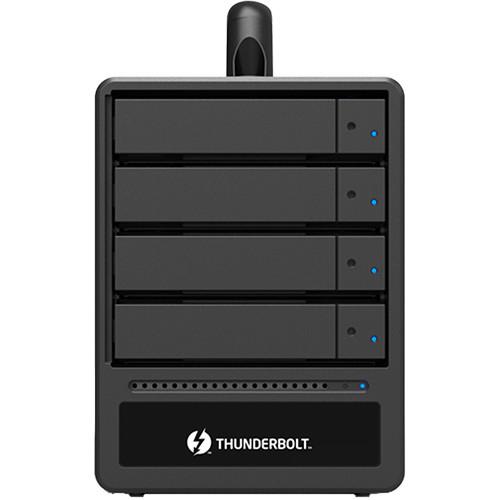 STARDOM 4-Bay Sr4-Tb3 Thunderbolt3 Enclosure - Black