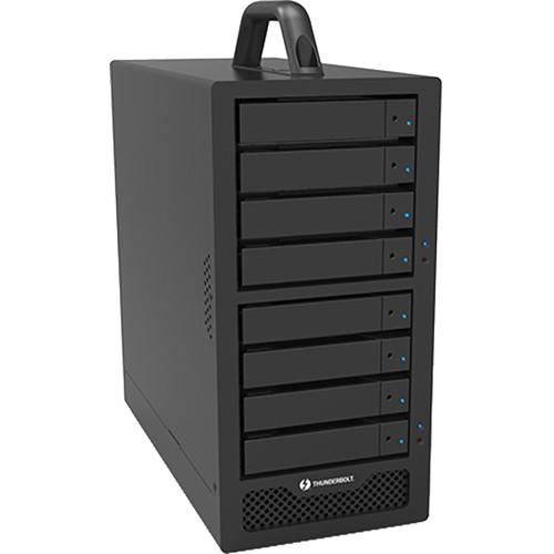 STARDOM 8-Bay Sr8-Tb3 Thunderbolt3 Enclosure- Black