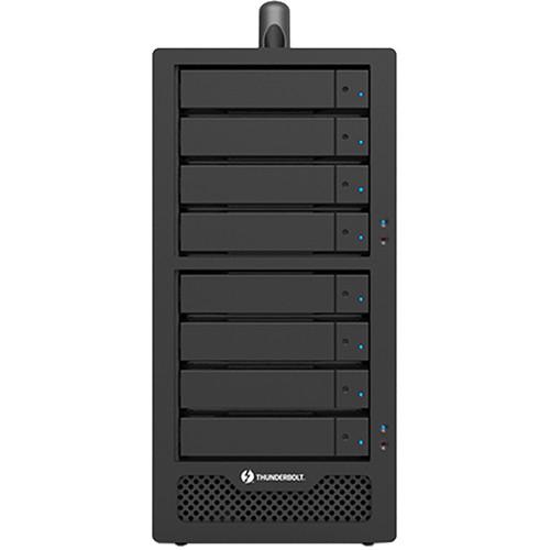STARDOM 8-Bay Sr8-Tb3 Thunderbolt3 Enclosure- Black