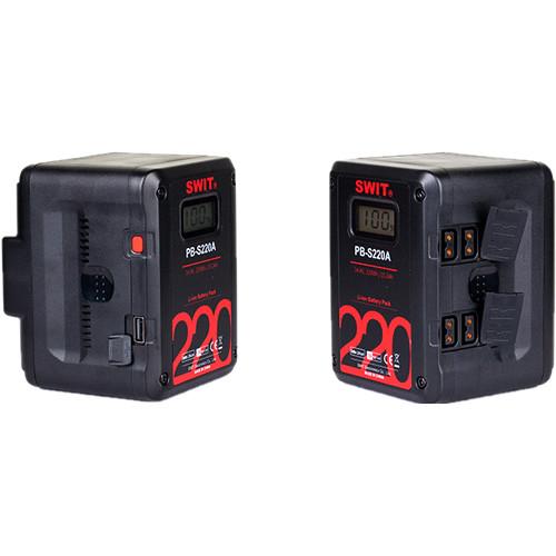 SWIT PB-S220S 14.4V 220Wh Multi D-Tap Heavy-Duty Digital Battery