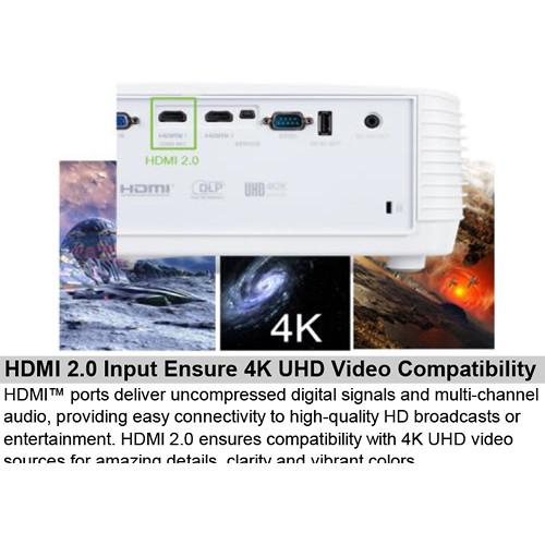 Acer H6810 HDR XPR UHD DLP Home Theater Projector