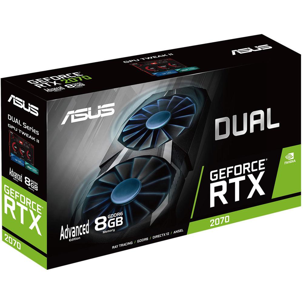 ASUS Dual GeForce RTX 2070 Advanced Edition Graphics Card