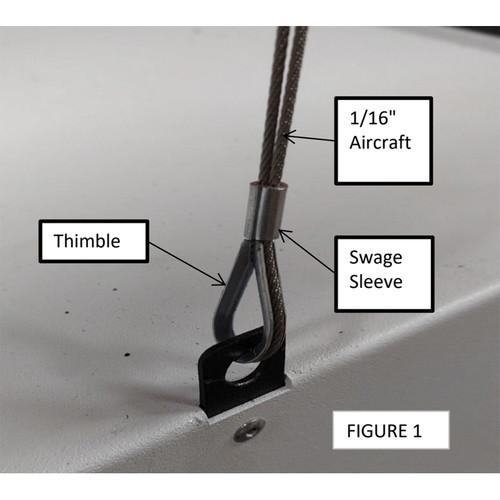 Atlas Sound CR2CK Hanging Cable Kit for CR Series Rack Systems