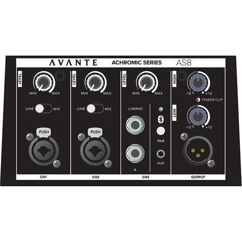Avante Audio Achromic AS8 800W Column PA System with Mixer and Bluetooth