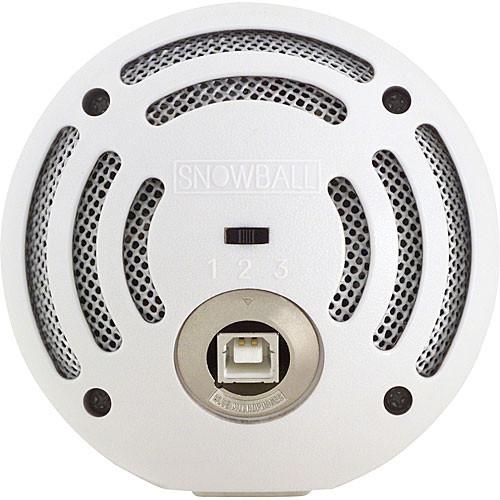 Blue Snowball USB Condenser Microphone with Accessory Pack