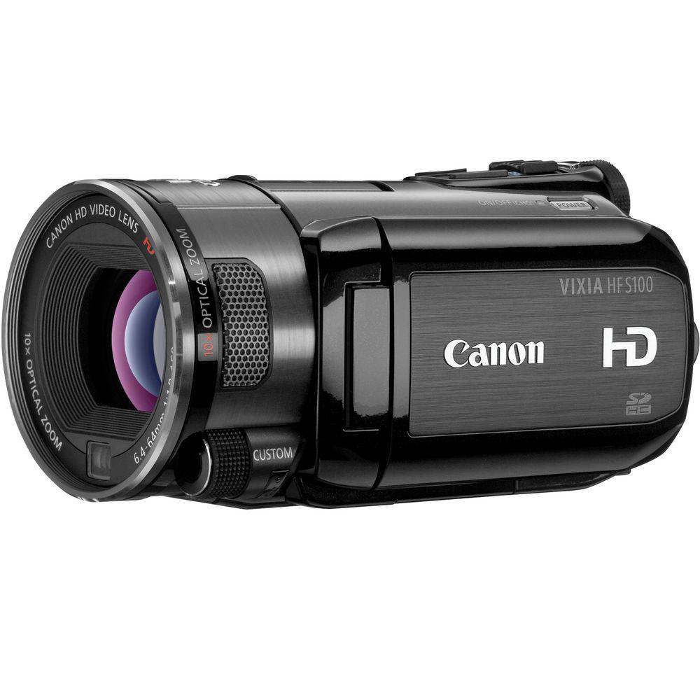 Canon VIXIA HF S100 Flash Memory High Definition Camcorder - Refurbished