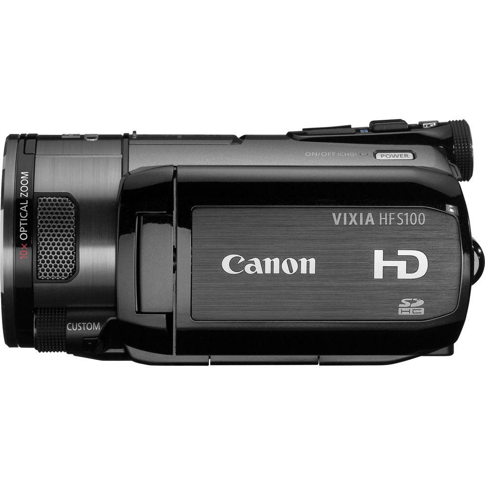 Canon VIXIA HF S100 Flash Memory High Definition Camcorder - Refurbished