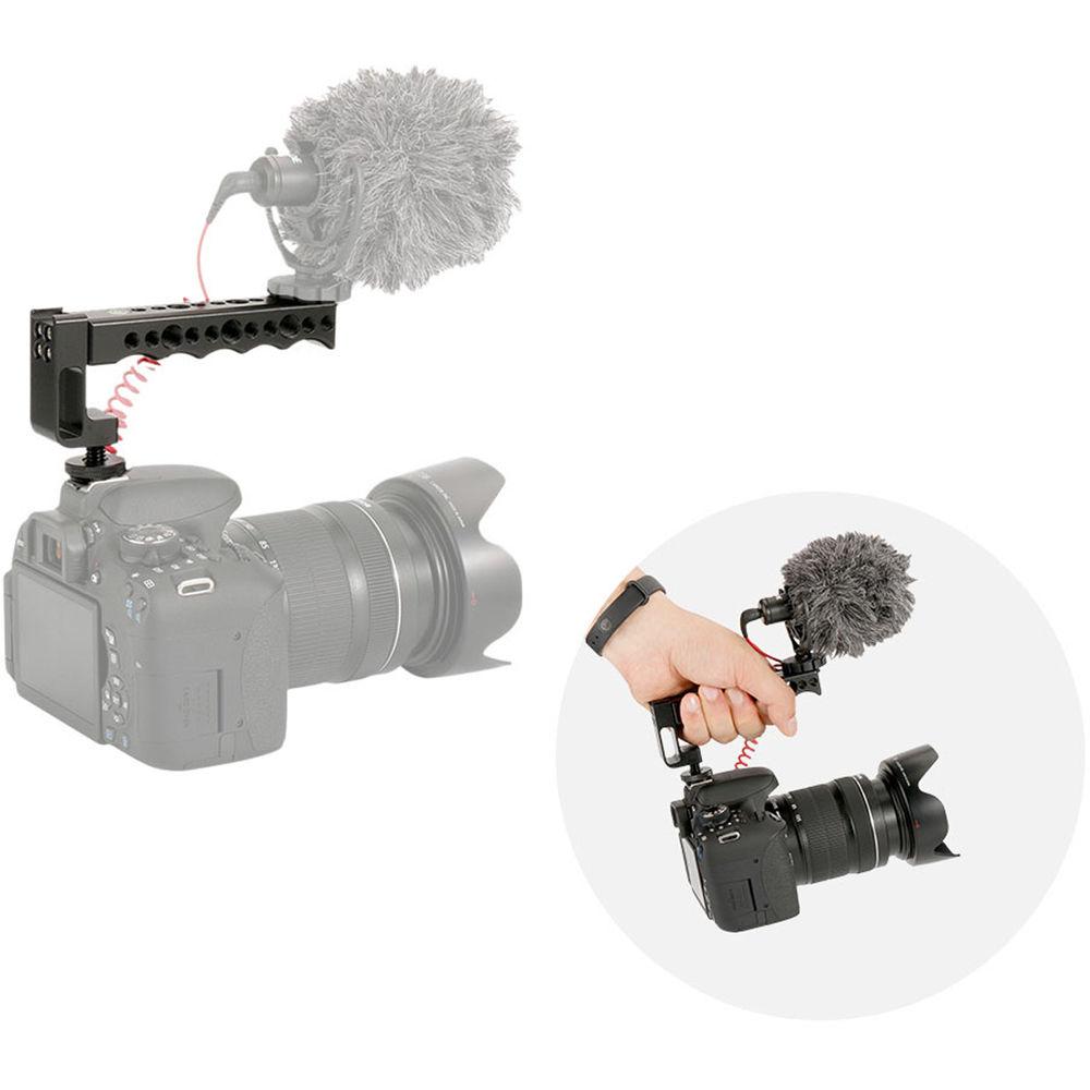 DigitalFoto Solution Limited 2 Cold Shoe Mount Upper Handle for Lightweight Camera,GH Series,Sony A Series Camera