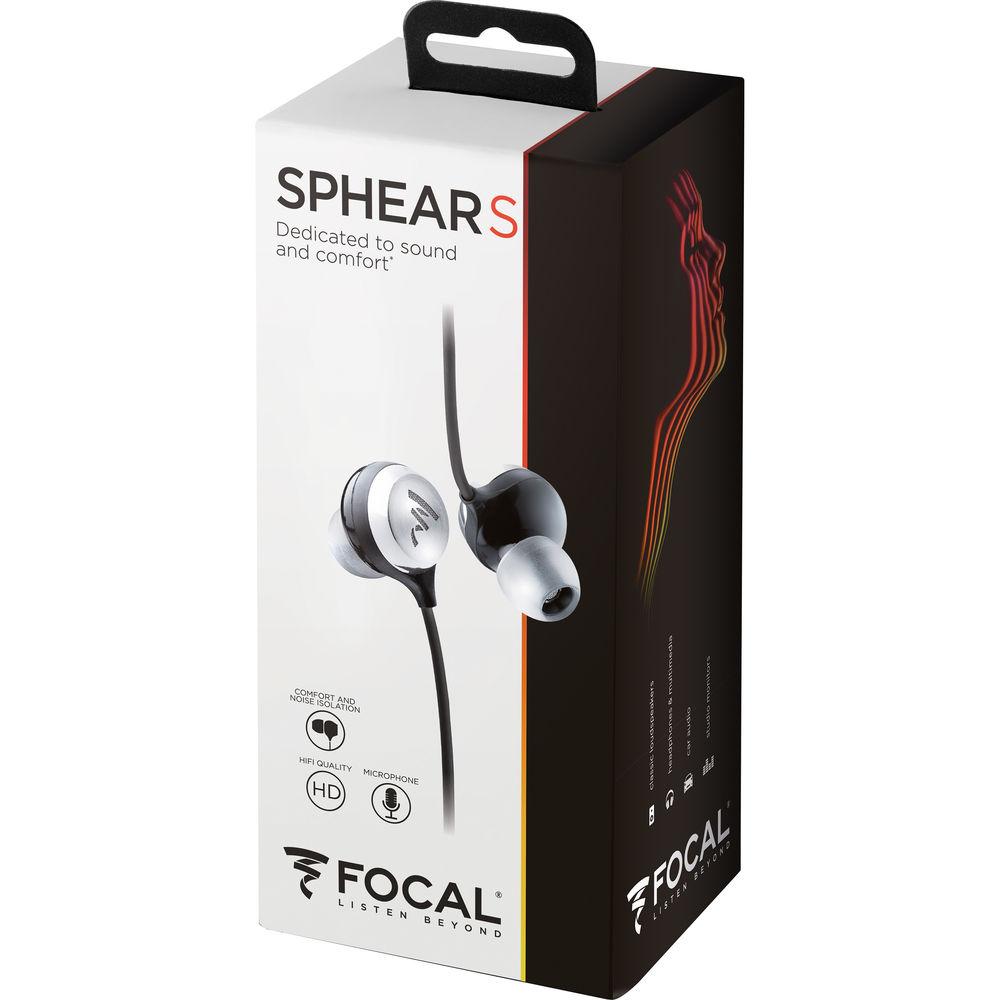 Focal Sphear S In-Ear Headphones, Focal, Sphear, S, In-Ear, Headphones