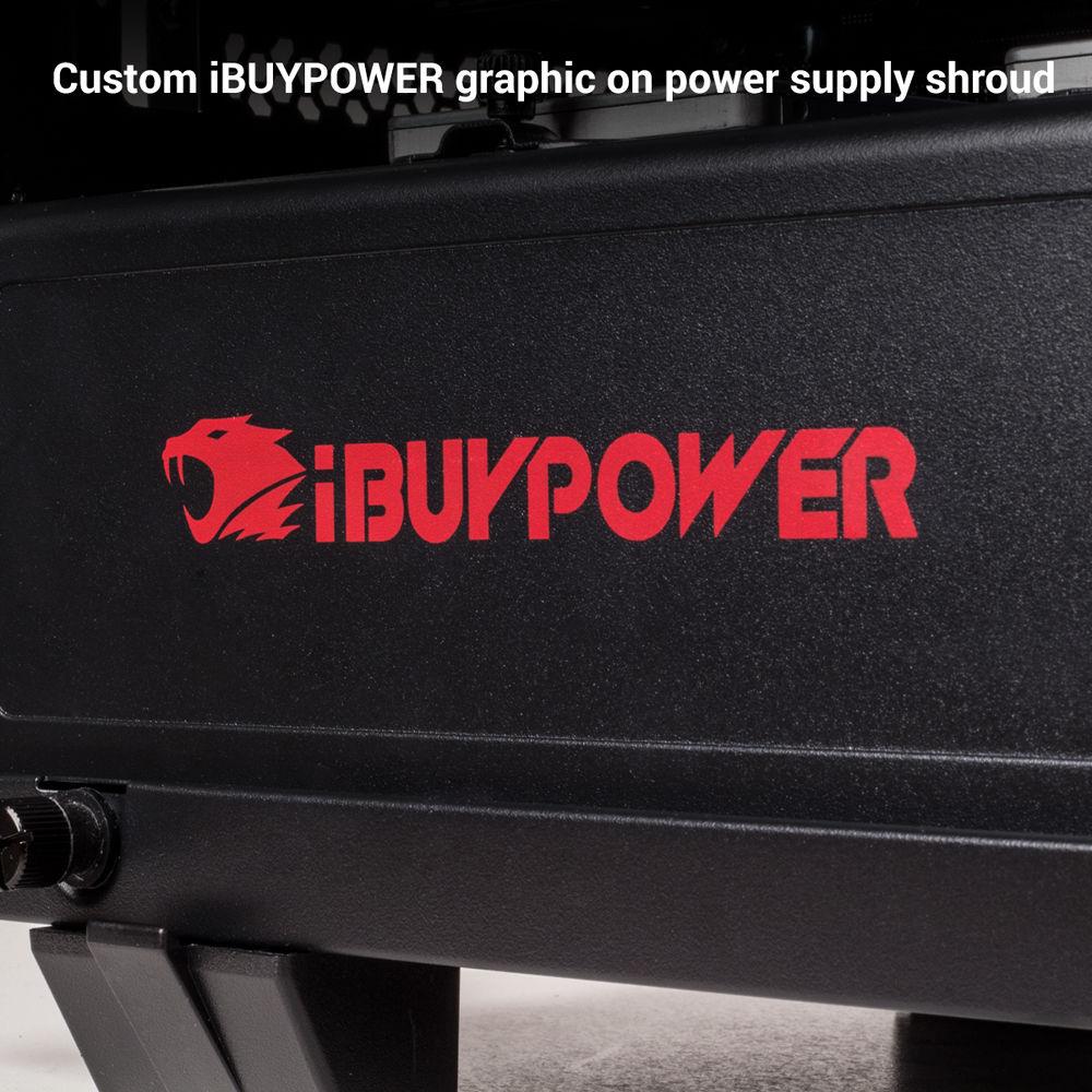 iBUYPOWER Ryzen 5 2400G 8GB 1TB 120GB SSD Onboard Graphics Windows 10 Home