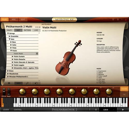 IK Multimedia Miroslav Philharmonik 2 - Virtual Instrument Collection