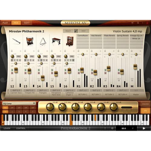 IK Multimedia Miroslav Philharmonik 2 - Virtual Instrument Collection