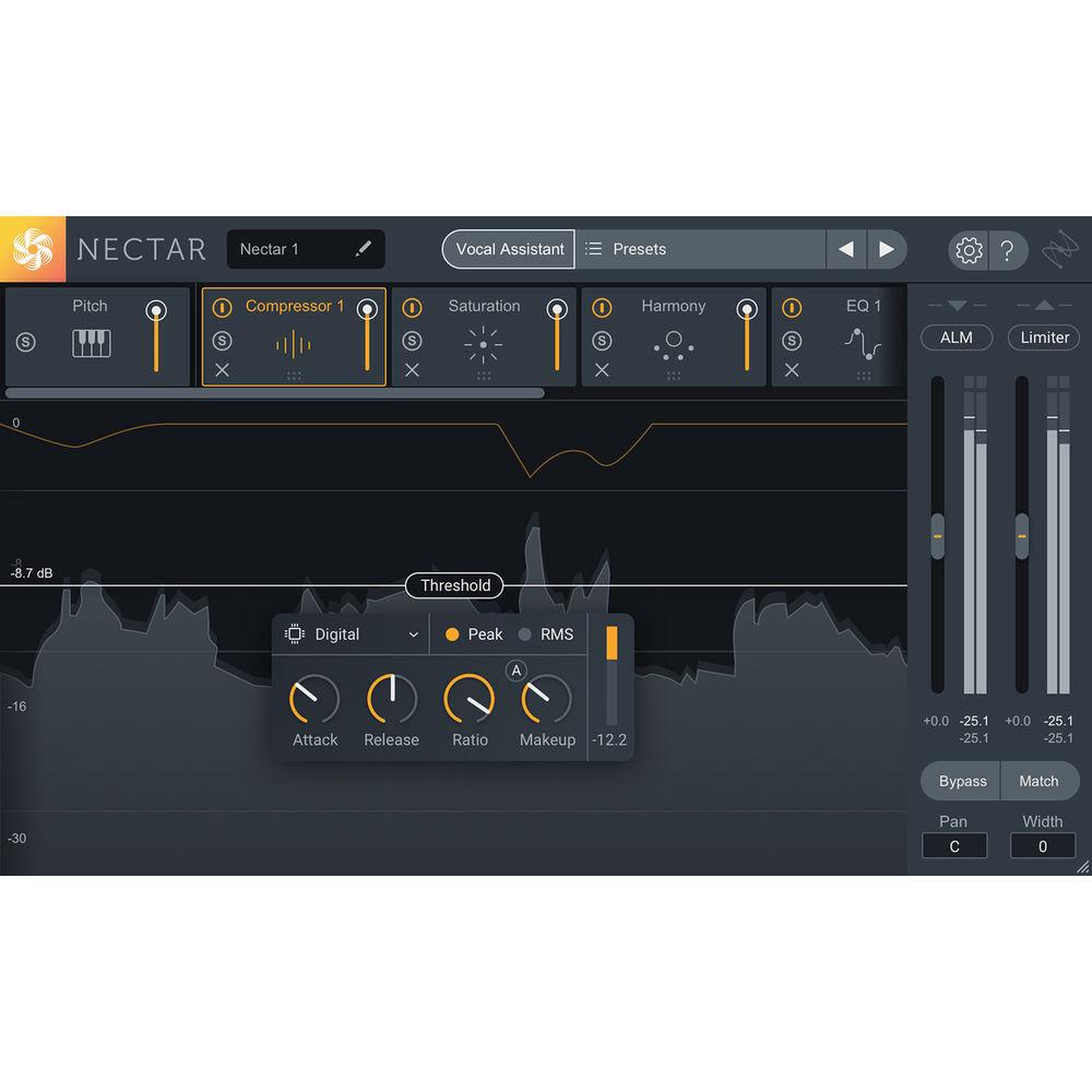 iZotope Nectar 3 - Vocal Production Channel Strip Software for