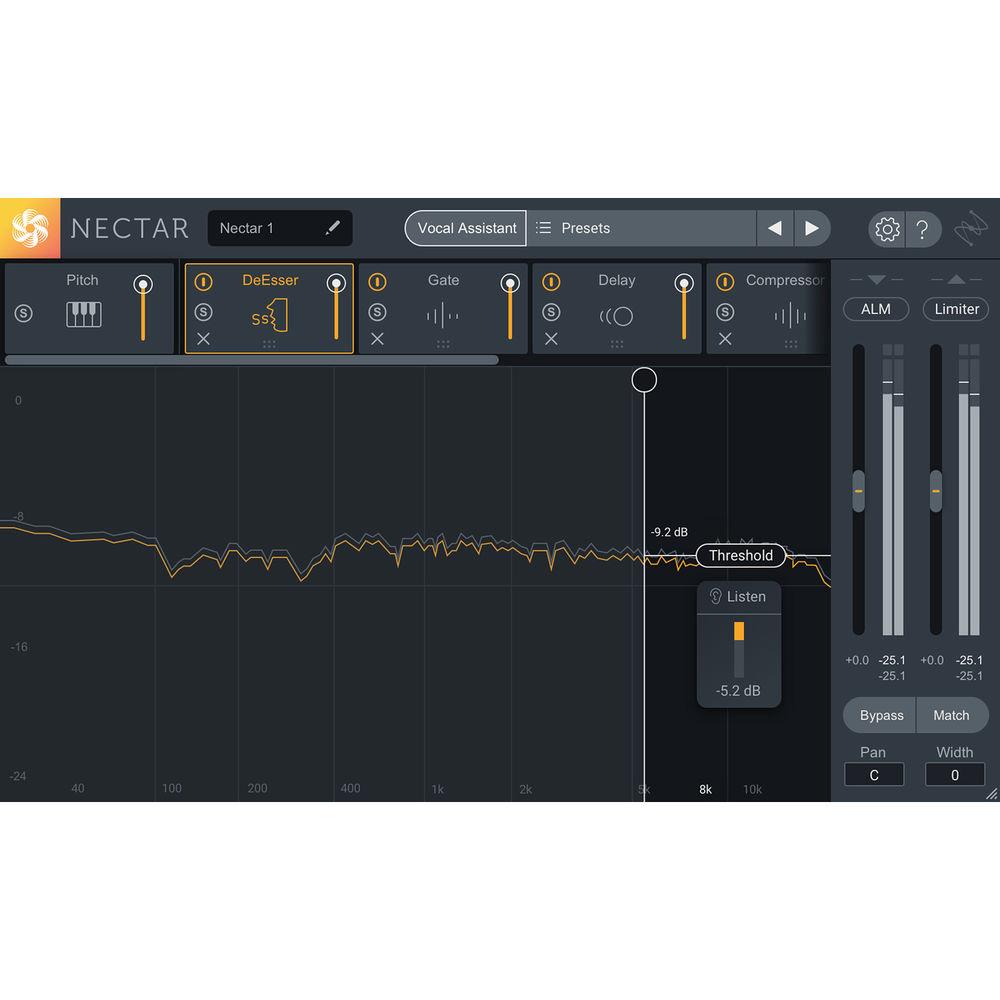 iZotope Nectar 3 - Vocal Production Channel Strip Software for, iZotope, Nectar, 3, Vocal, Production, Channel, Strip, Software, for