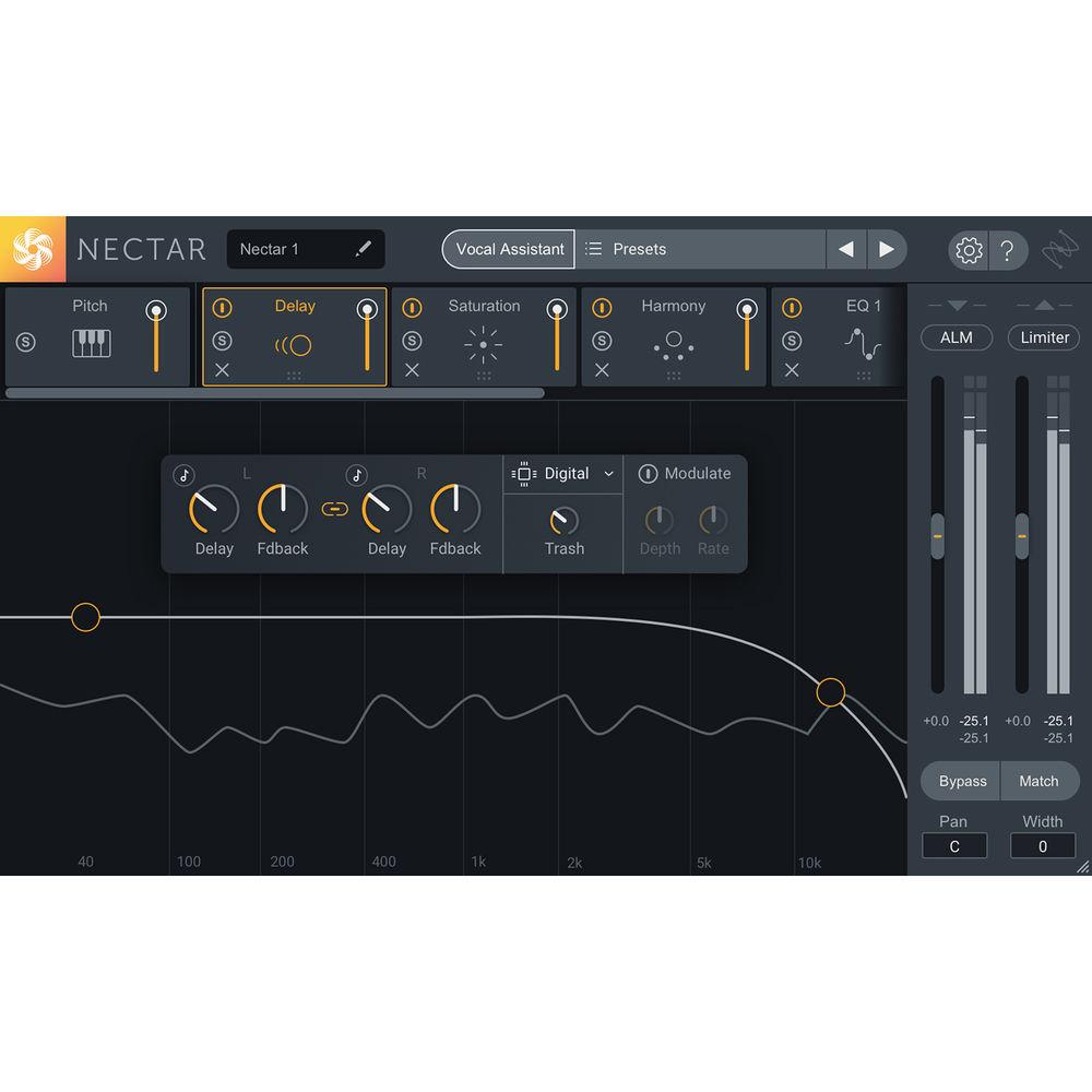 iZotope Nectar 3 - Vocal Production Channel Strip Software for, iZotope, Nectar, 3, Vocal, Production, Channel, Strip, Software, for