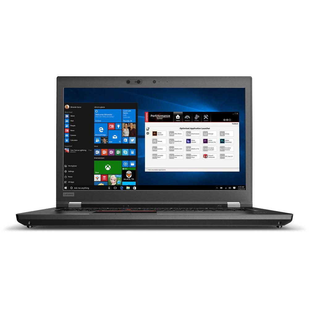 Lenovo 17.3" ThinkPad P72 Mobile Workstation