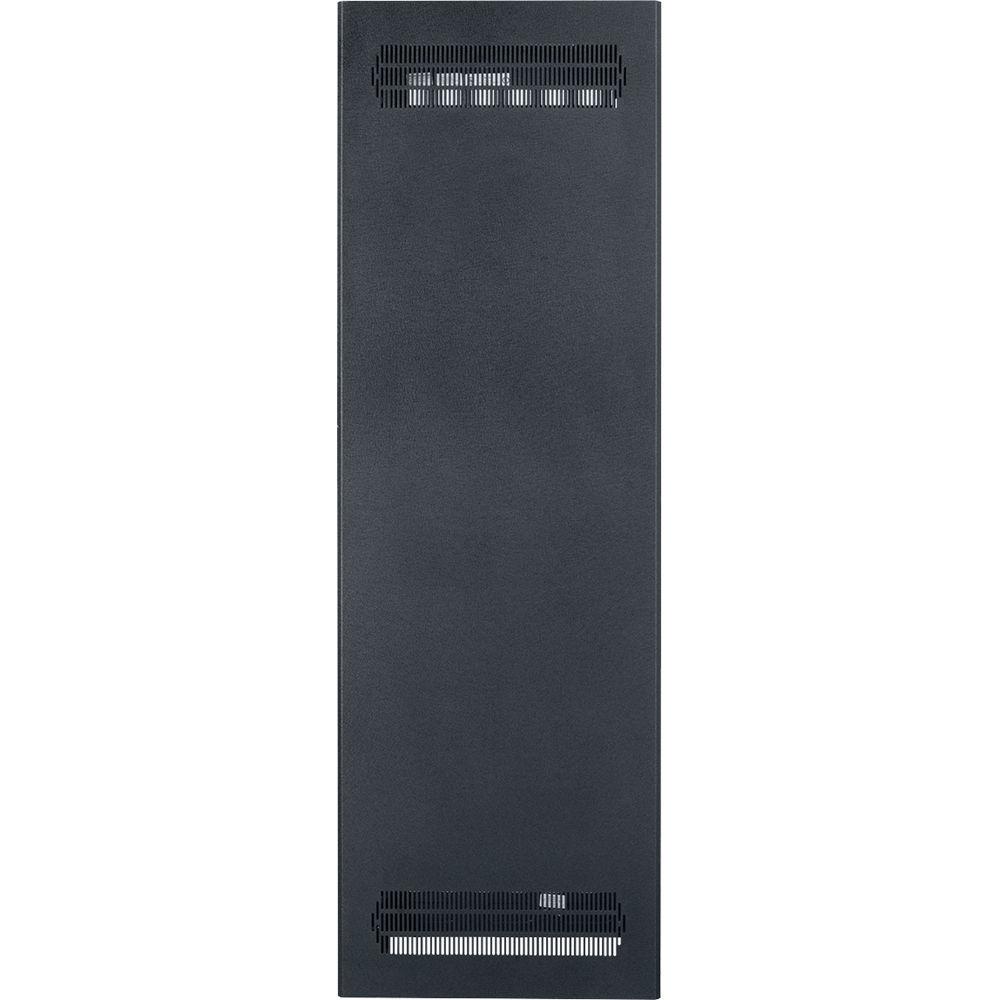 Lowell Manufacturing Rack-Enclosed-35U, 22" Deep, 1-Pair Adustable Rails, Less Rear Door