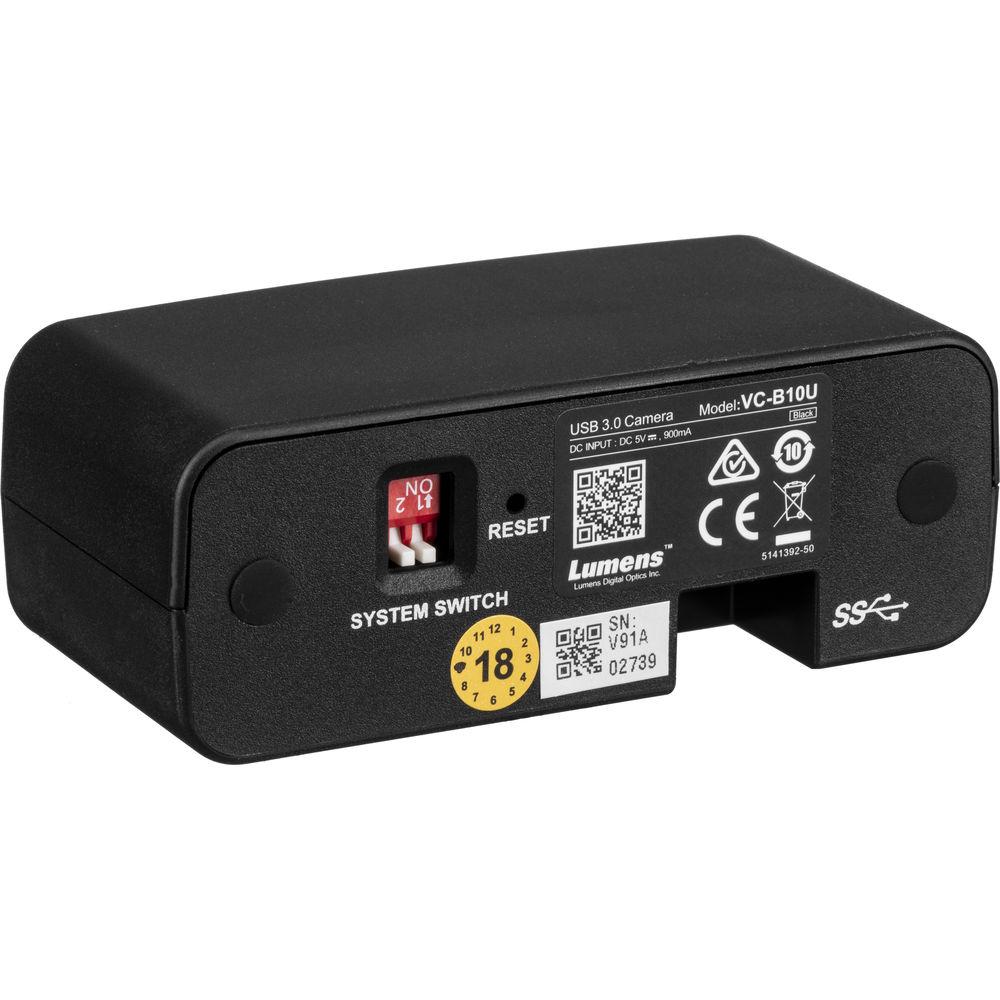 Lumens VC-B10U ePTZ Camera, USB 3.0, Lumens, VC-B10U, ePTZ, Camera, USB, 3.0