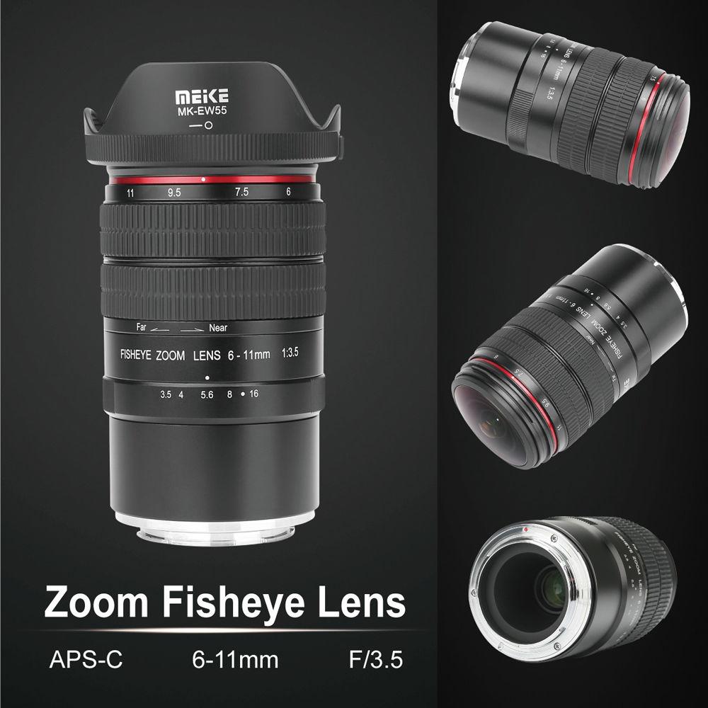 Meike MK-6-11mm f 3.5 Fisheye Lens for FUJIFILM X