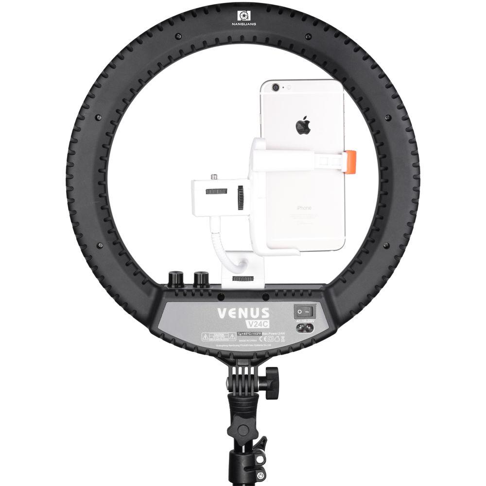 Nanguang Venus V24C 14" Bi-Color AC Ring Light with Case