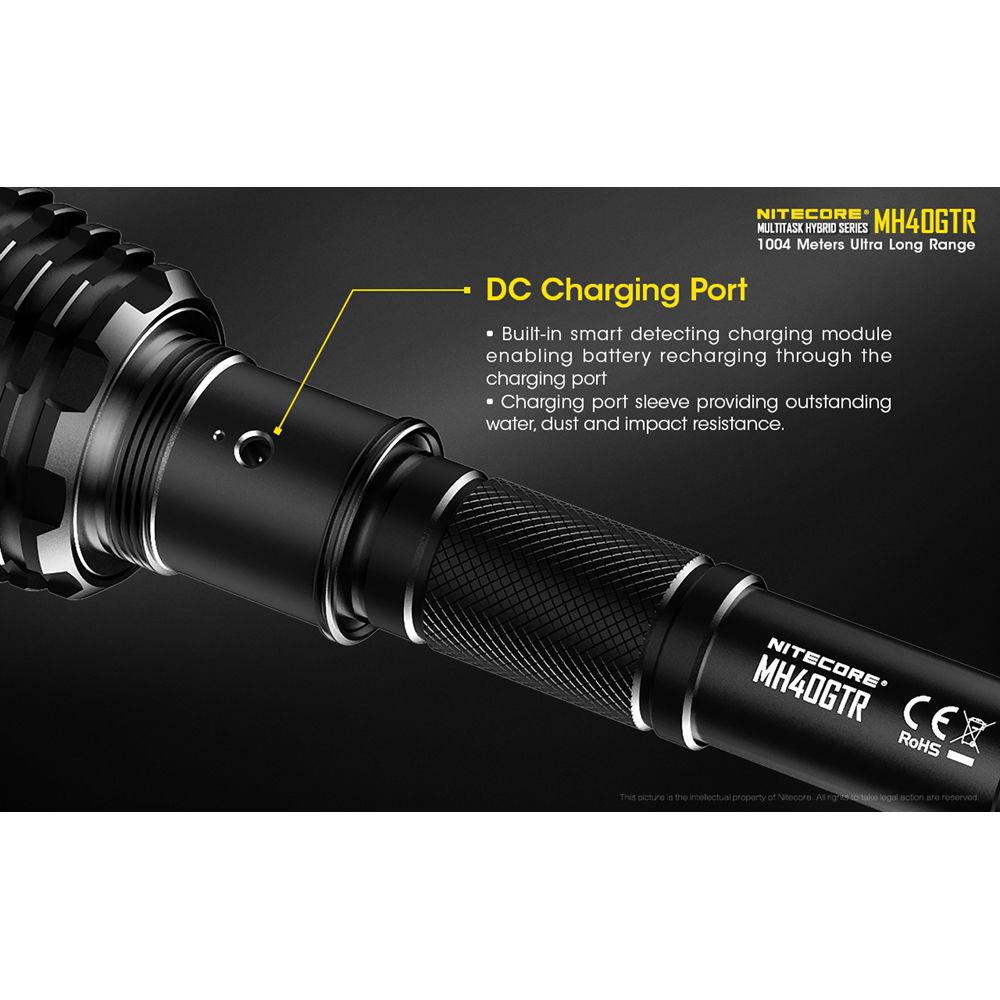 Nitecore MH40GTR Rechargeable LED Flashlight