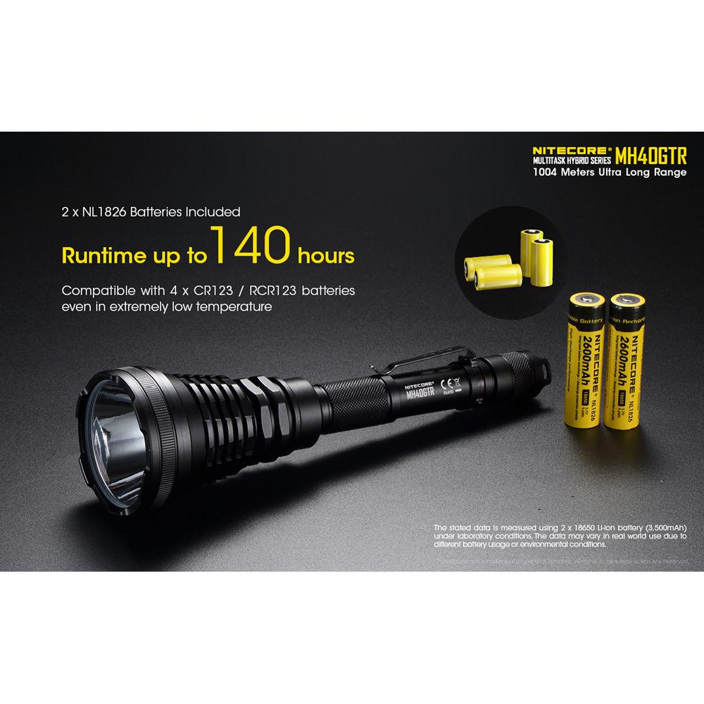 Nitecore MH40GTR Rechargeable LED Flashlight