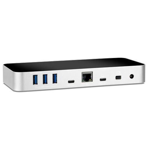 OWC Other World Computing USB-C 10-Port Dock With 80 Watt Power Supply - Silver. Designed For Macbook And Macbook Pro.