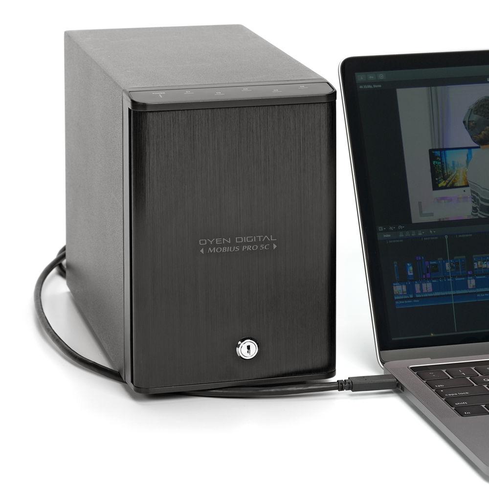 Oyen Digital 30TB Mobius Pro 5C 5-Bay USB-C External Drive Array