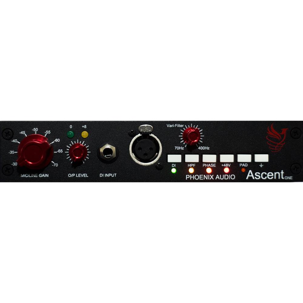 Phoenix Audio Ascent One Class-A Mono Microphone Pre-Amplifier DI