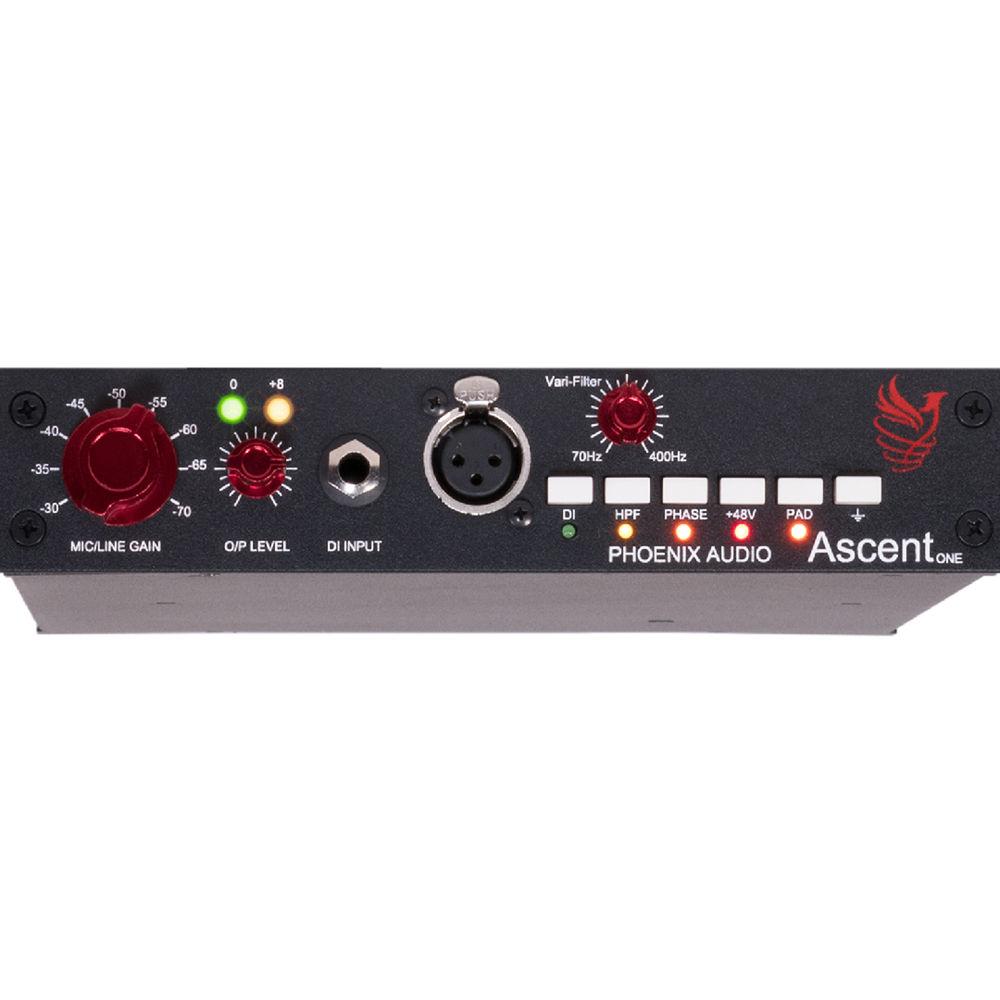 Phoenix Audio Ascent One Class-A Mono Microphone Pre-Amplifier DI
