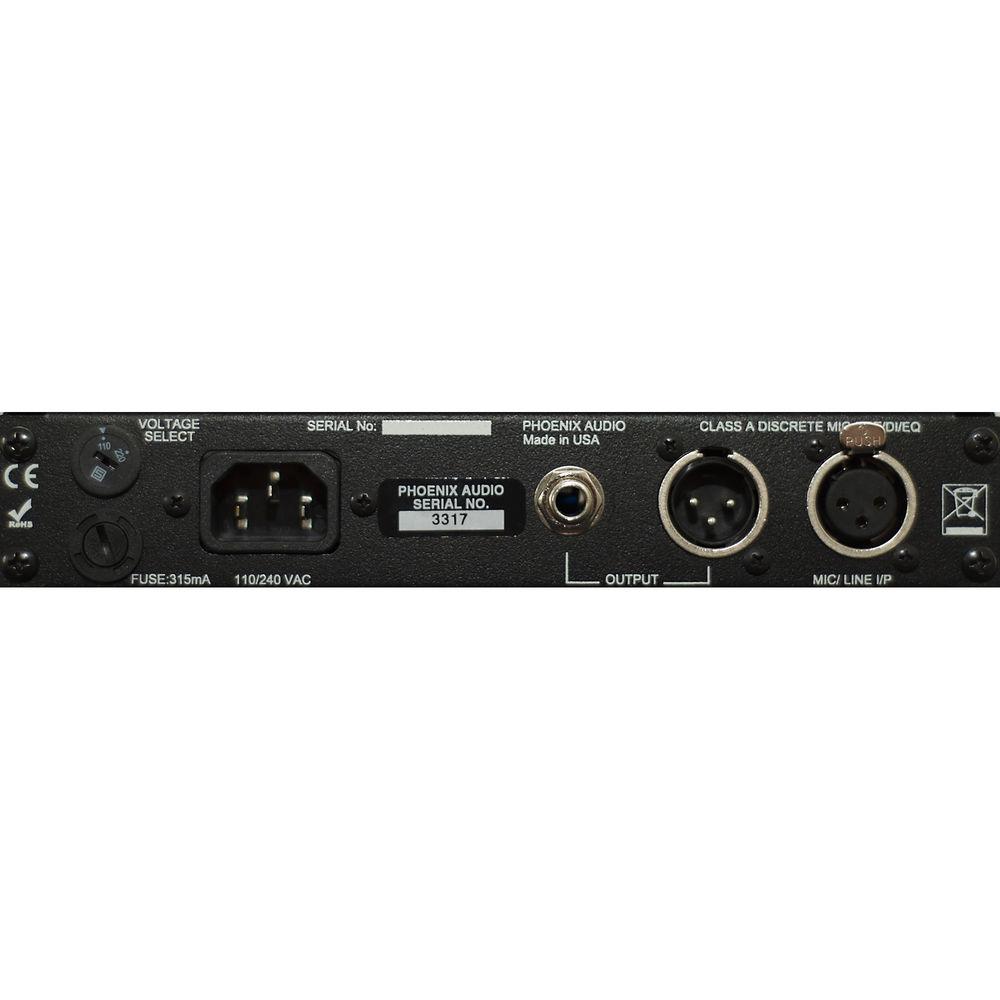 Phoenix Audio Ascent One Class-A Mono Microphone Pre-Amplifier DI