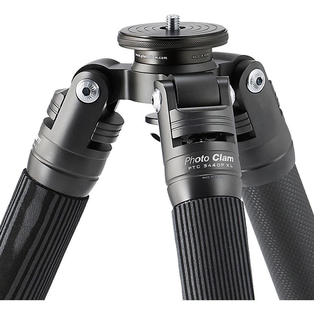 Photo Clam PTC-3440PXL Professional High-Modulus Carbon Fiber Tripod