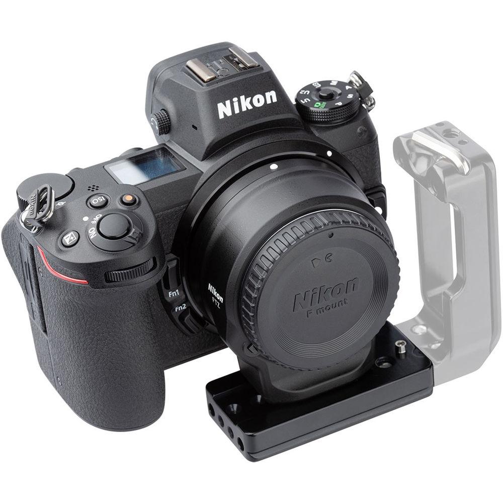 ProMediaGear Bracket Plate for Nikon Z 6 Z 7 Cameras and FTZ Adapter