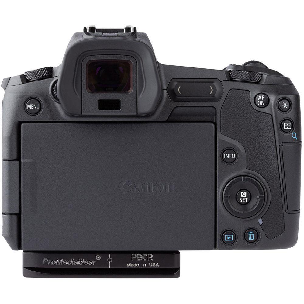 ProMediaGear PBCR Canon EOS-R Body Plate for Flash Brackets, L-Brackets, Handles, and Straps