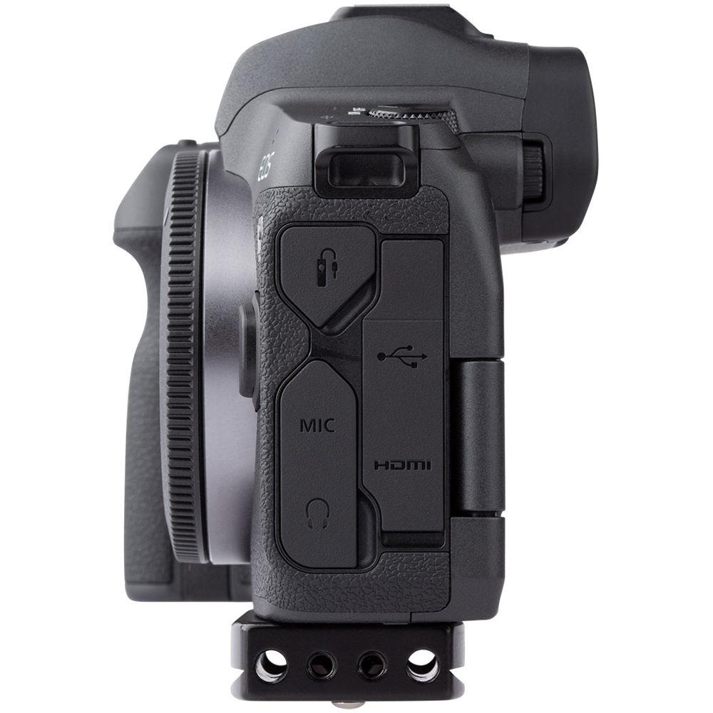 ProMediaGear PBCR Canon EOS-R Body Plate for Flash Brackets, L-Brackets, Handles, and Straps