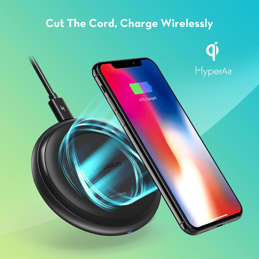 RAVPower Qi Wireless Charger, RAVPower, Qi, Wireless, Charger