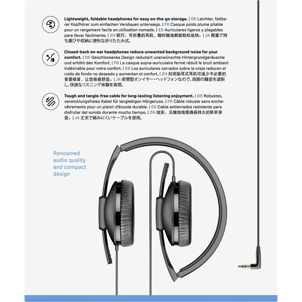 Sennheiser HD 100 On-Ear Headphones